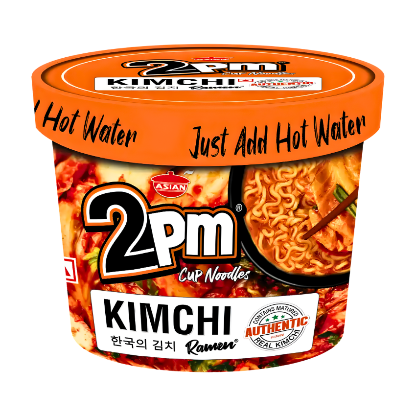 2PM Cup Noodles Kimchi Ramen 70g - نودلز بكوب رامن كيمتشي 70 غ