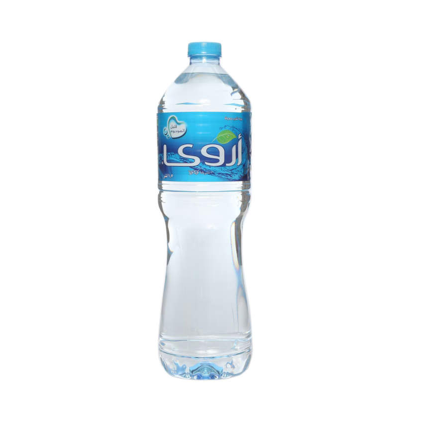 Arwa Drinking Water 1.5L - أروى مياه شرب نقية 1.5 لتر