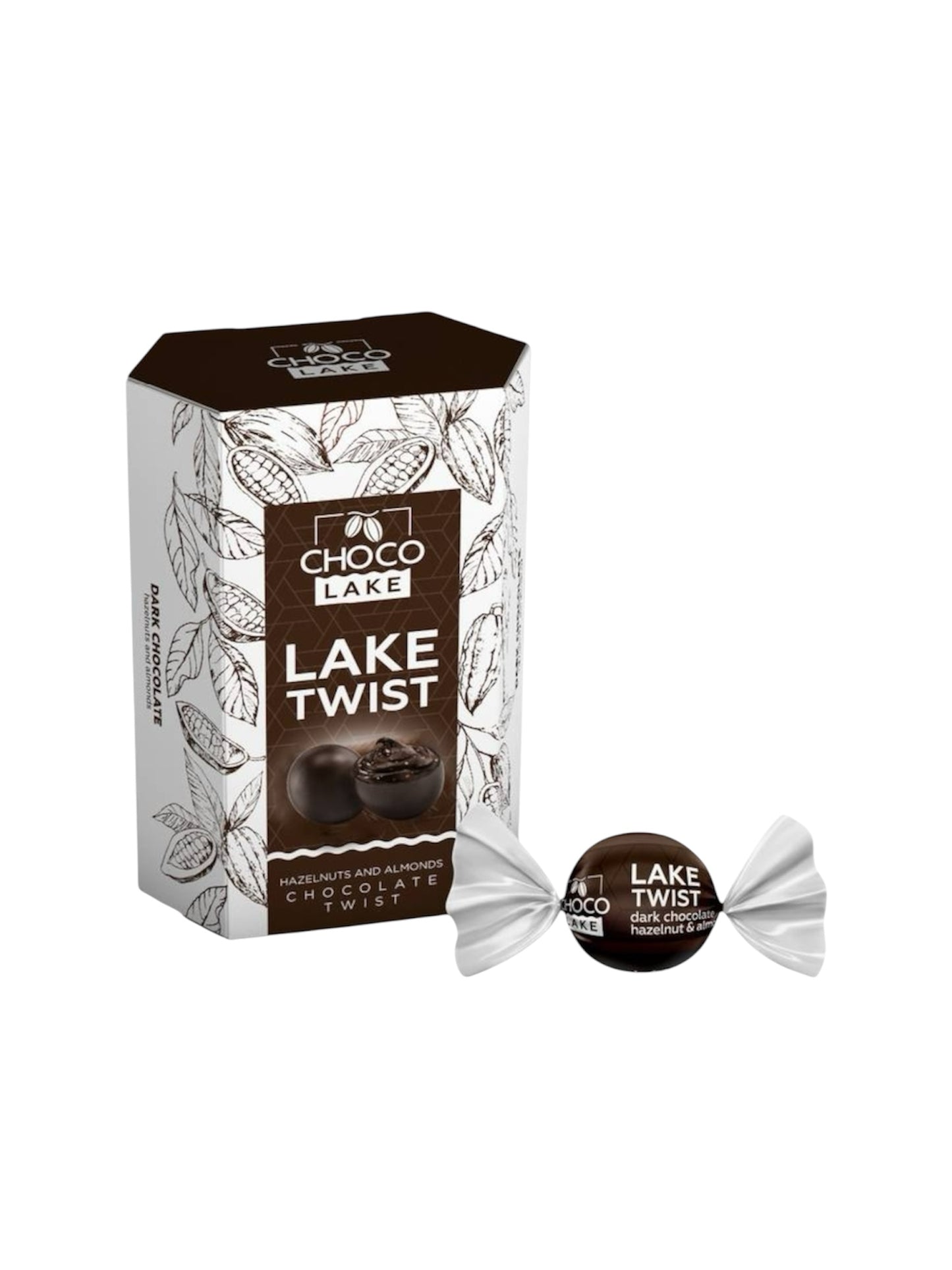 Choco lake hazelnut and almond lake twist 1kg