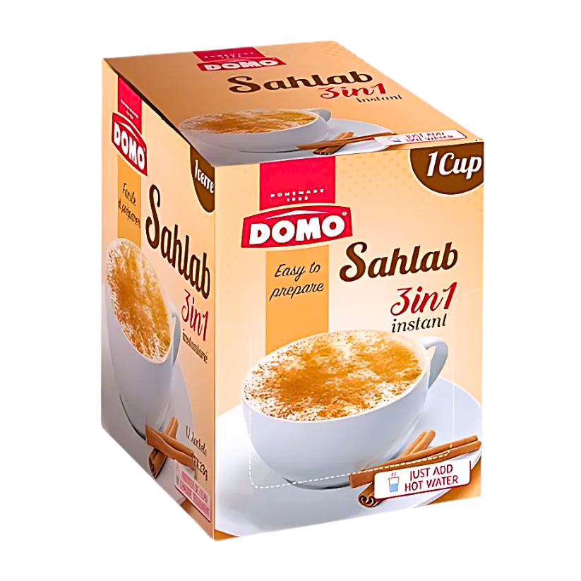 Domo Sahlab 3in1 Box -12 pcs- دومو سحلب بوكس ٣في١
