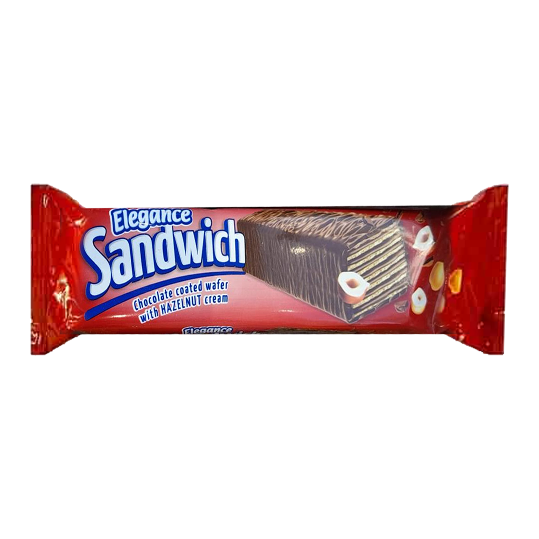 Elegance Sandwich Hazelnut Wafer - اليغانس ساندويش ويفر بندق