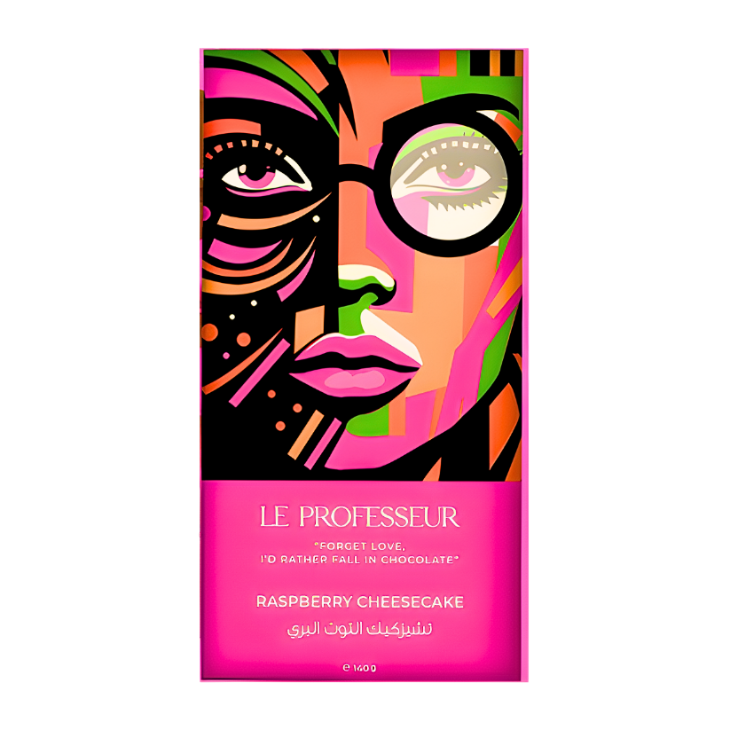 Le Professeur Raspbeery Cheesecake 140 Gr