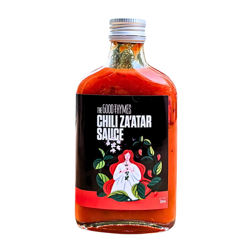 The Good Thymes Chili Za'atar Sauce -200ml- ذا غود ثايمز صلصة الفلفل الحار بالزعتر