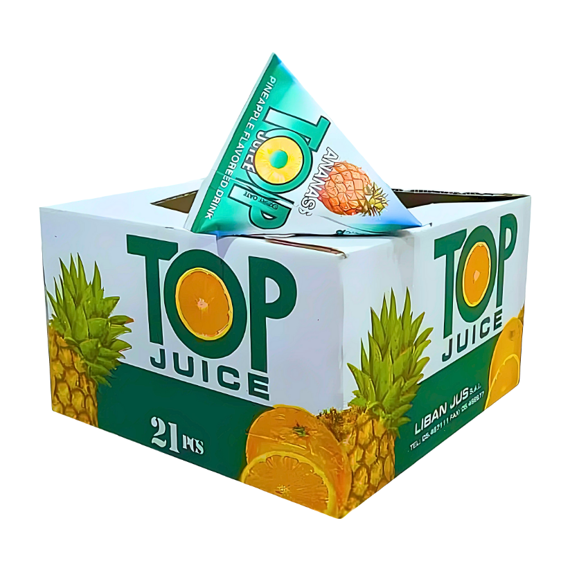 Top Juice Pineapple Box - توب جوس اناناس كرتون