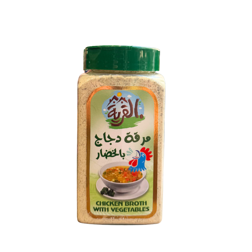 Al Qarya Chicken Broth with Vegetables - القرية – مرقة دجاج بالخضار