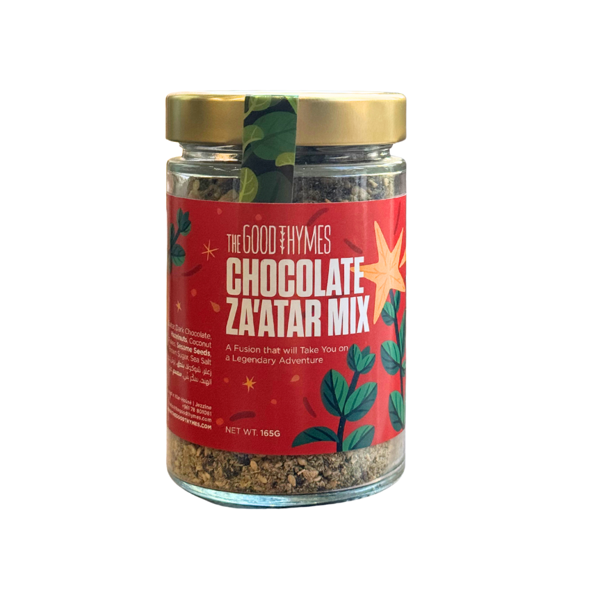 The Good Thymes Chocolate Za’atar Mix 165g - ذا غود تايمز مزيج الزعتر بالشوكولاتة – 165 غ