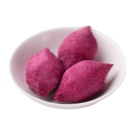 Beetroot Kubbeh Stuffed With Meat -12Pcs- كبة شمندرباللحم