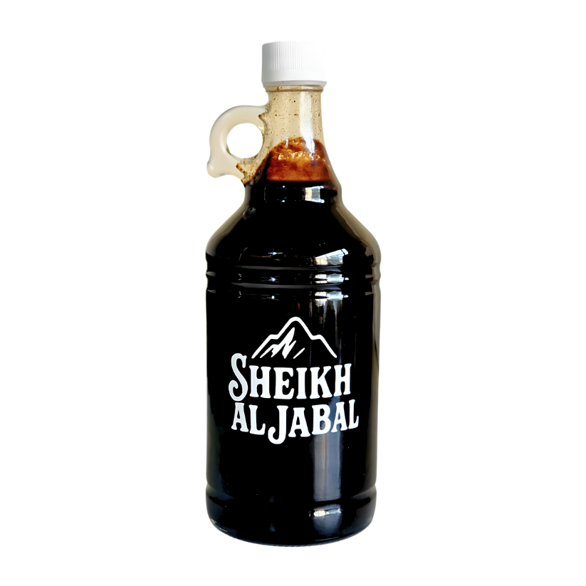 Sheikh Al Jabal Pomegranate Molasses Natural 100%- 1kg - شيخ الجبل دبس رمان طبيعي