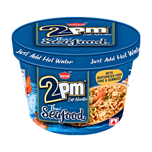 2PM Cup Noodles Thai Seafood 70g - نودلز بكوب نكهة المأكولات البحرية التايلندية 70 غ