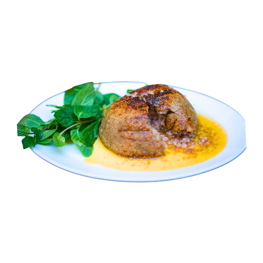 Grilled Meat & Fat Stuffed Kibbeh -5pcs- كبة مشوية شحم لحم