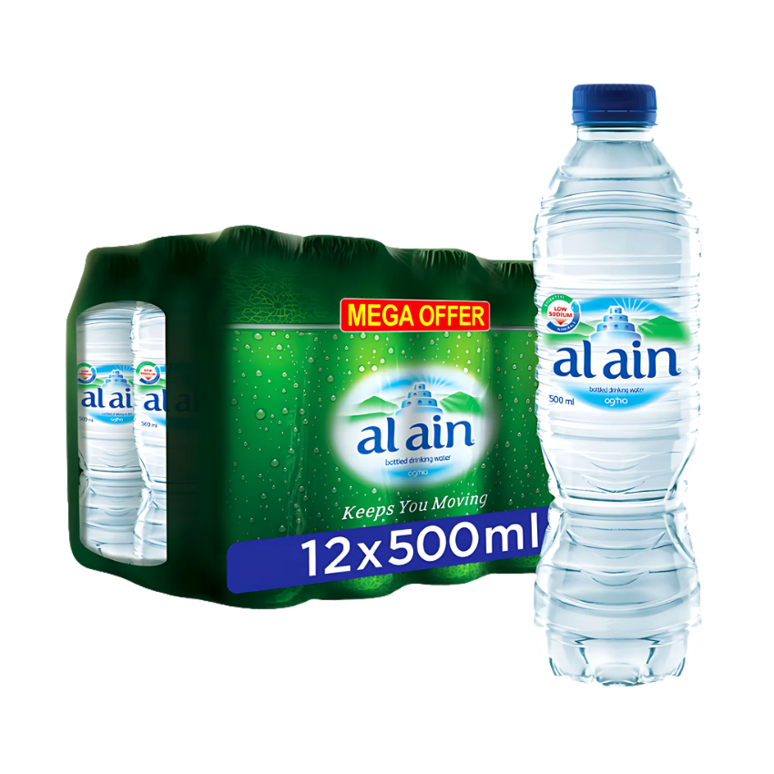 Al Ain Drinking Water 500mL - العين مياه شرب نقية 500مل