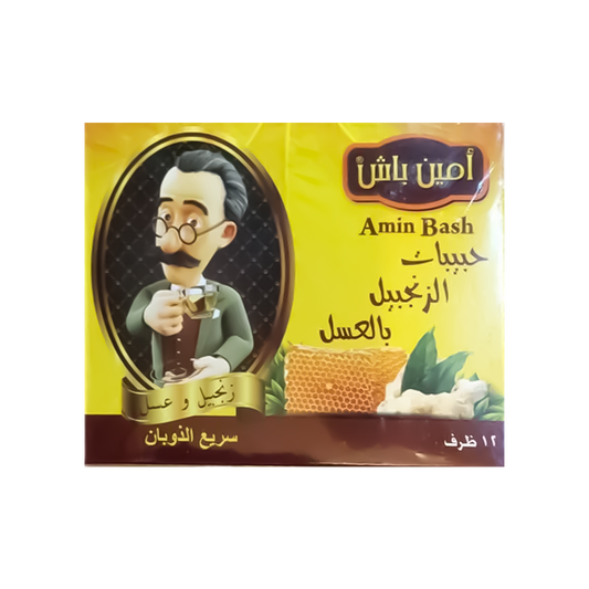 Amin Bash Ginger & Honey Tea - 12 Bags