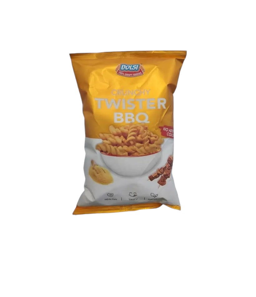 Dolsi twister bbq chips تشيبس دولسي بنكهة الشواء
