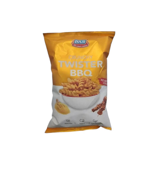 Dolsi twister bbq chips تشيبس دولسي بنكهة الشواء