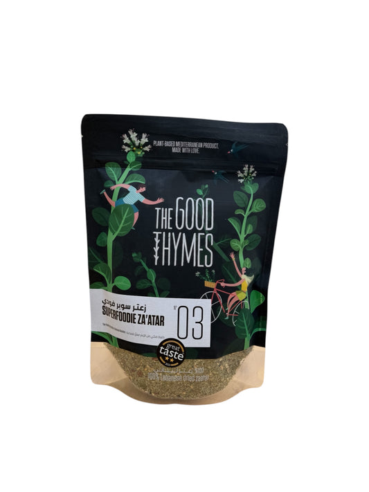 The good thymes superfoodie za'atar 350G زعتر لبناني سوبر فودي