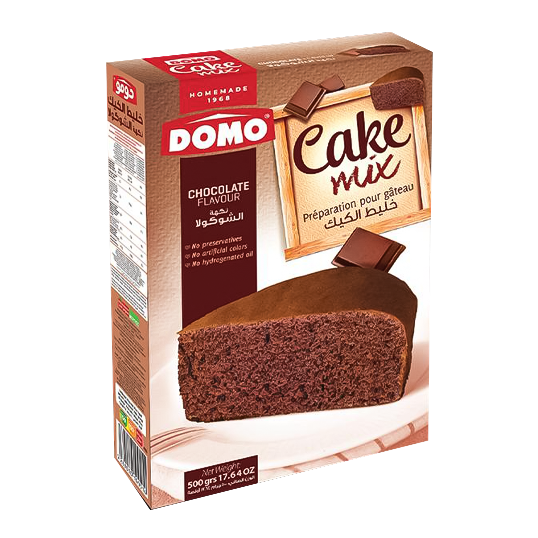 Domo Cake Mix Chocolate Flavor - 500g