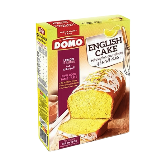 Domo English Cake Lemon Flavor - 454g