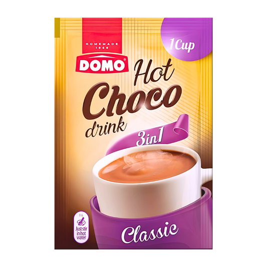 Domo Hot Chocolate 3in1 Classic Pack - دومو هوت شوكلت ظرف 3ب1