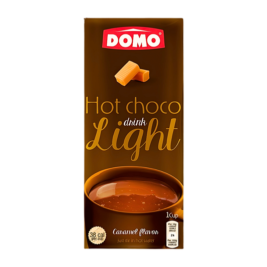 Domo Hot Chocolate Light Caramel Pack - دومو هوت شوكلت لايت بالكراميل ظرف