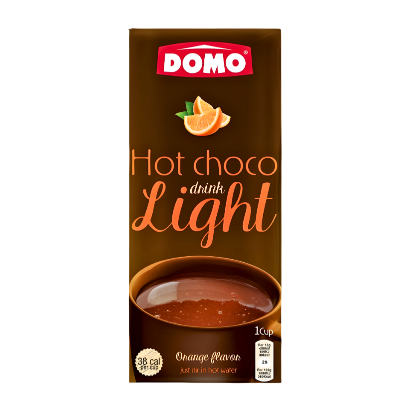 Domo Hot Chocolate Strawberry Orange Packet - دومو هوت شوكليت برتقال ظرف