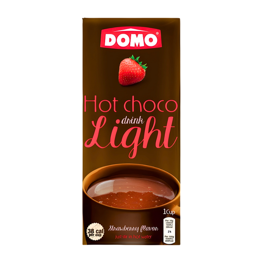 Domo Hot Chocolate Light Strawberry Pack - دومو هوت شوكلت لايت فراولة ظرف
