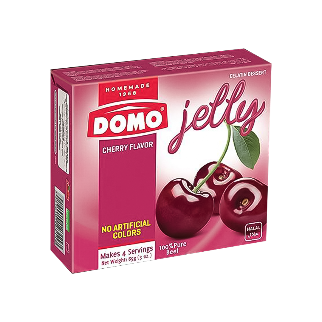 Domo Jelly Cherry Flavor - 85g