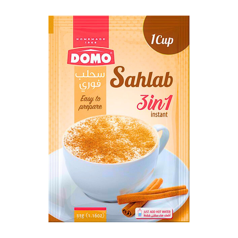 Domo Sahlab 3in1 Pack - دومو سحلب 3ب1 ظرف