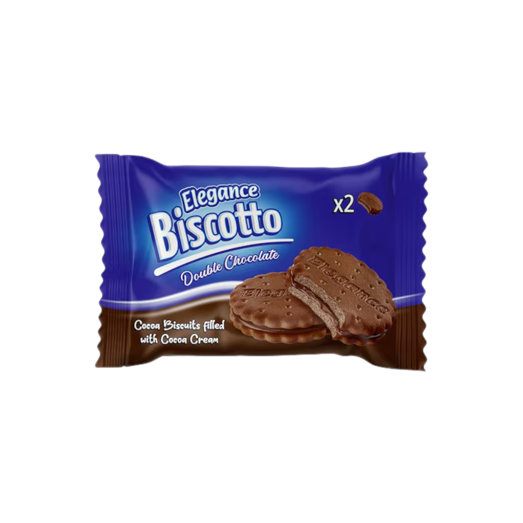 Elegance Choco Biscotto Double Chocolate - 34G