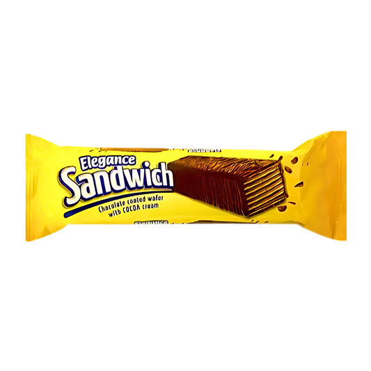 Elegance Sandwich Cocoa Wafer - 50g - اليغانس ساندويش ويفر شوكولا