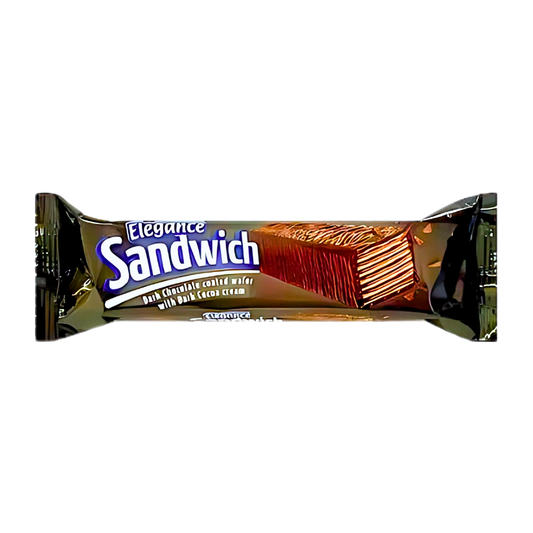 Elegance Sandwich Dark Wafer - 50g - اليغانس ساندويش دارك ويفر