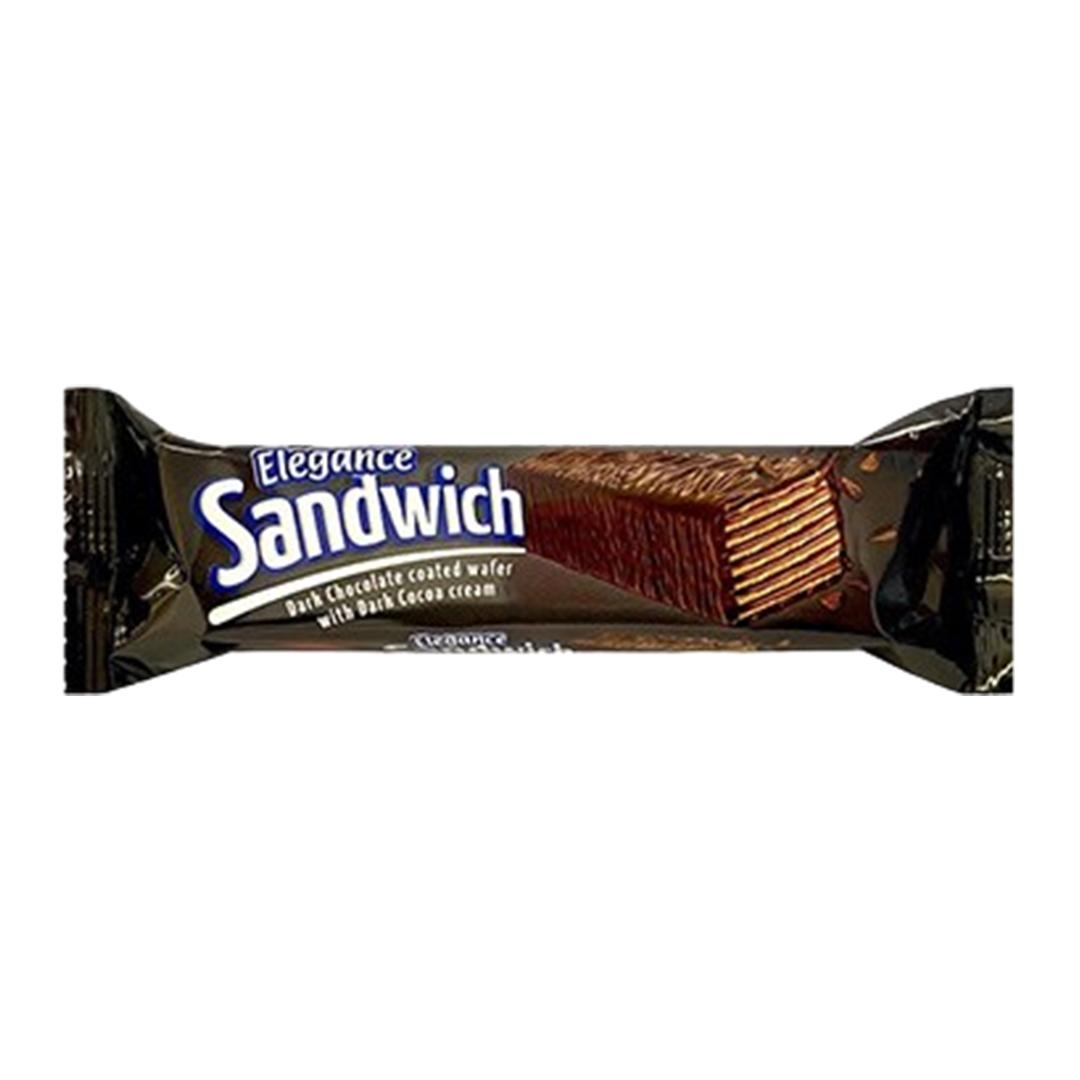 Elegance Sandwich Dark Wafer - 50g