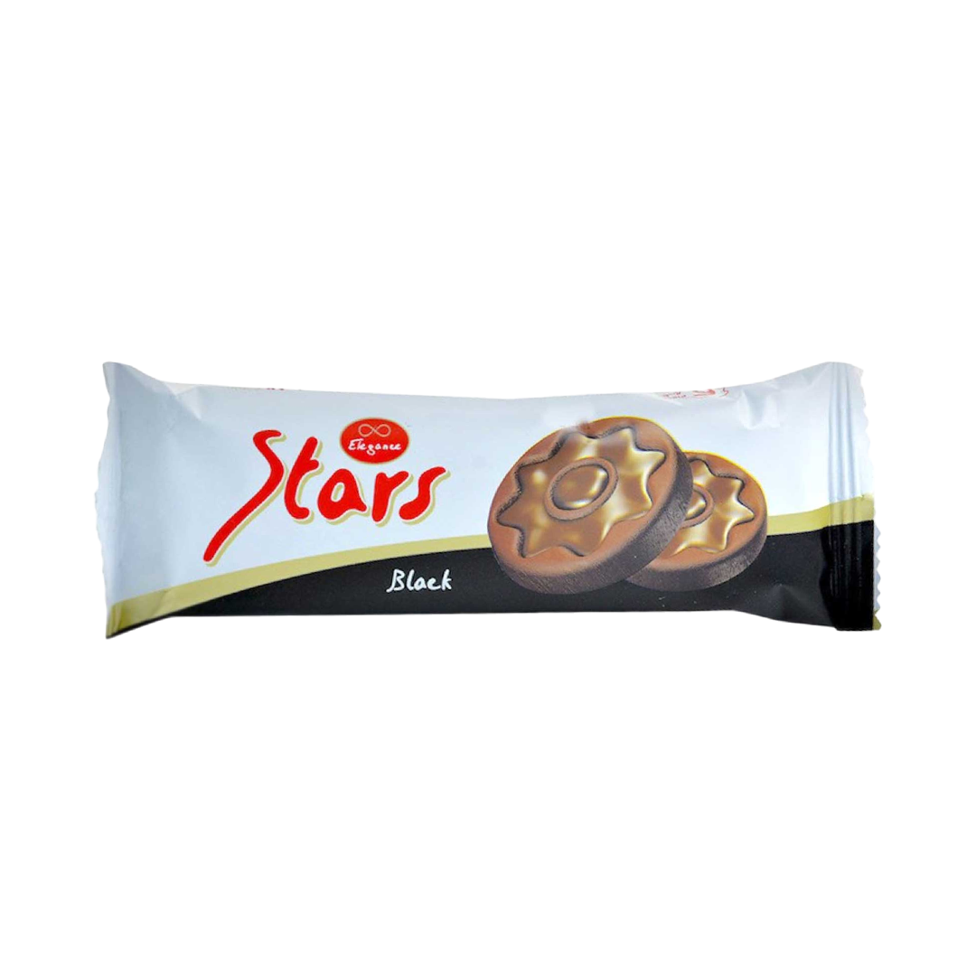 Elegance Stars Dark Biscuits - 34g