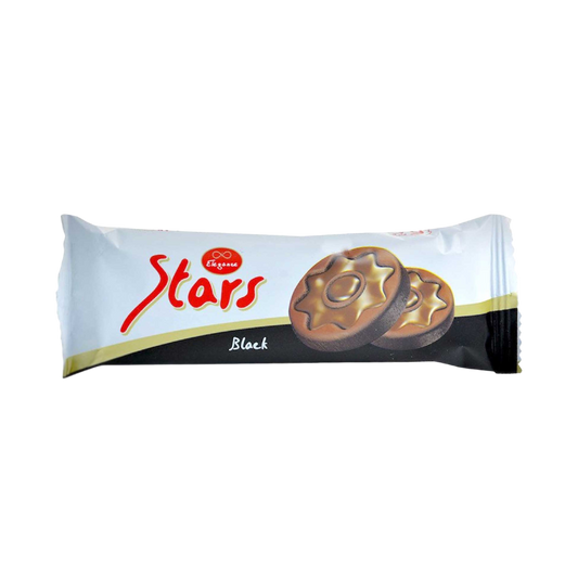 Elegance Stars Dark Biscuits - 34g