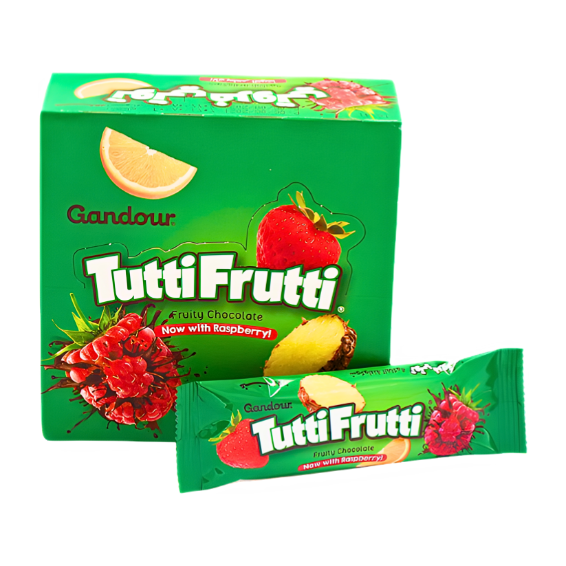 Gandour Tutti Frutti Chocolate - 29g - غندور توتي فروتي