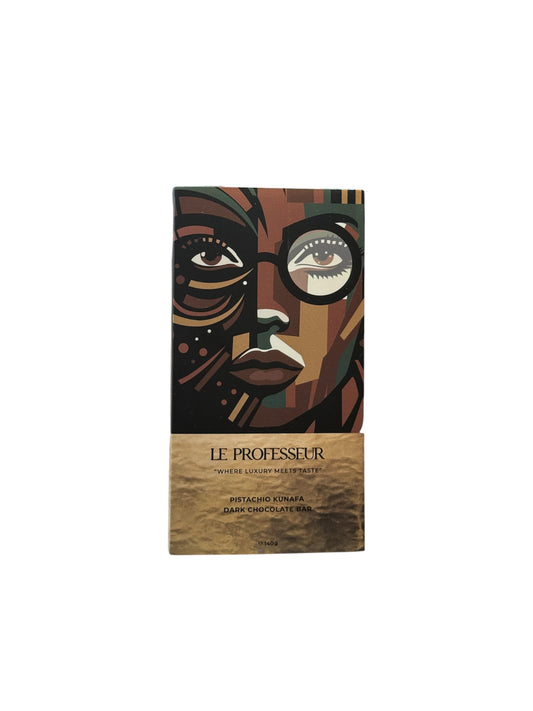 Le professeur pistachio dark chocolate 140 Gr