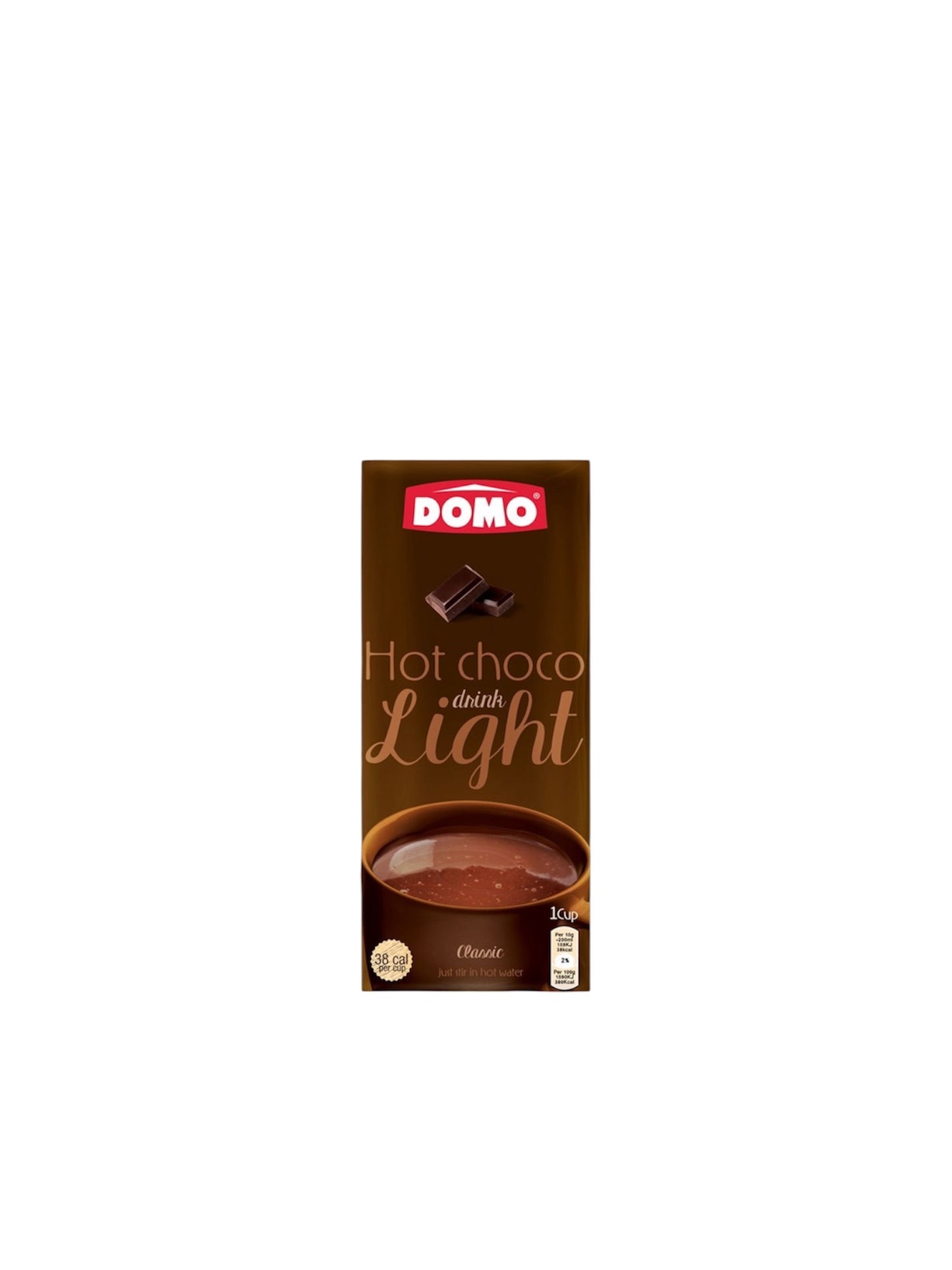 Domo hot chocolate classic light pack دومو هون شوكلت لايت