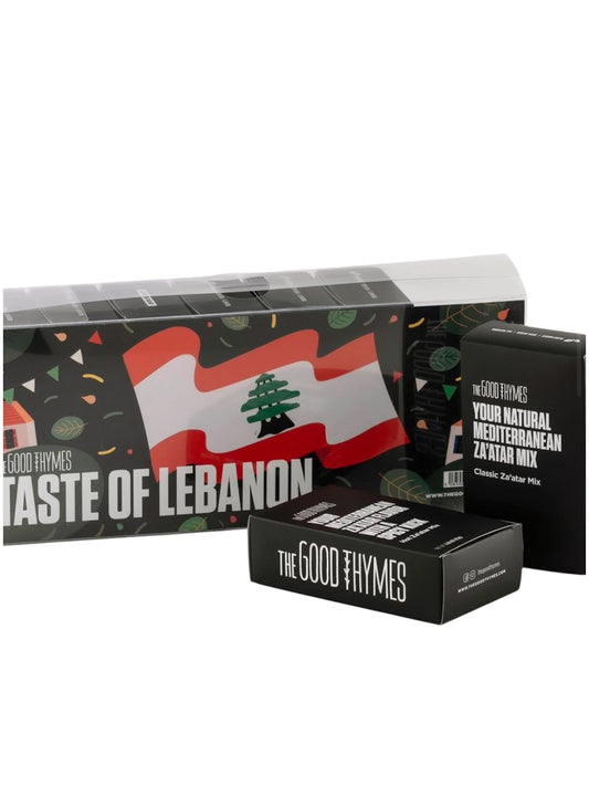 The good thymes za'atar gift box   8pcs بوكس الزعتر للهداية