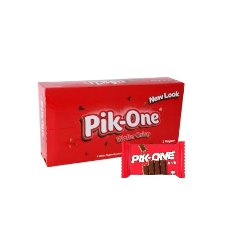 Pik-one chocolate gandour box 24pcs بوكس بيك-ون غندور