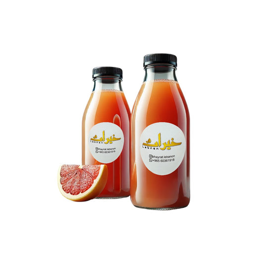 Fresh grapefruit juice 2 sizes عصير الجريب فروت فريش