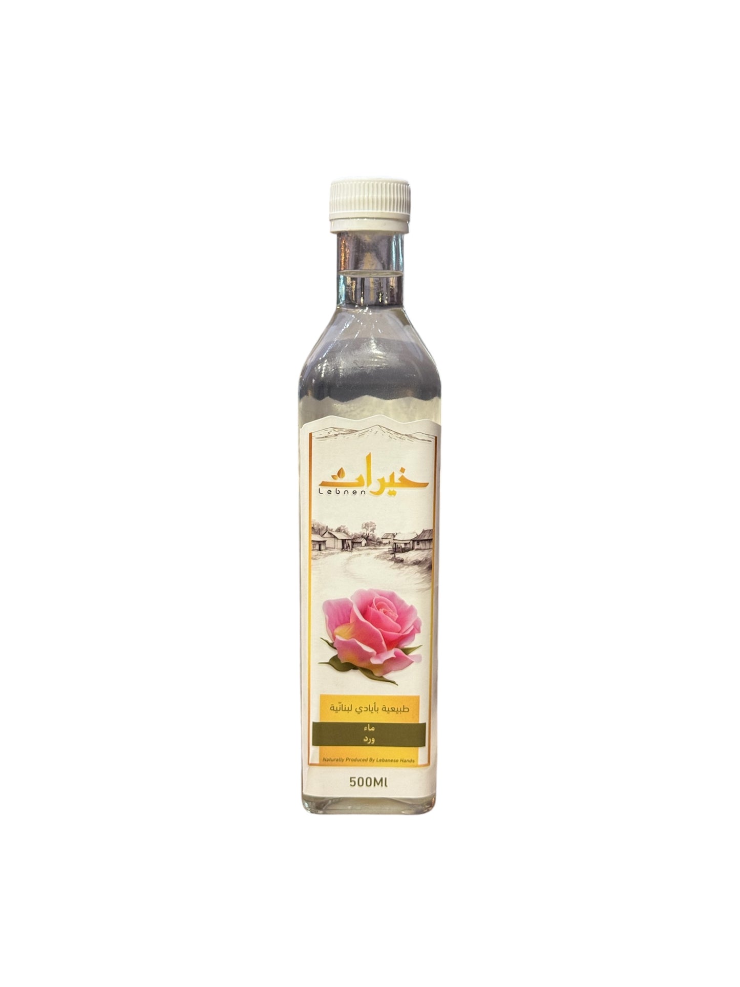 Khayrat lebnen rose water 500ml ماء ورد خيرات لبنان