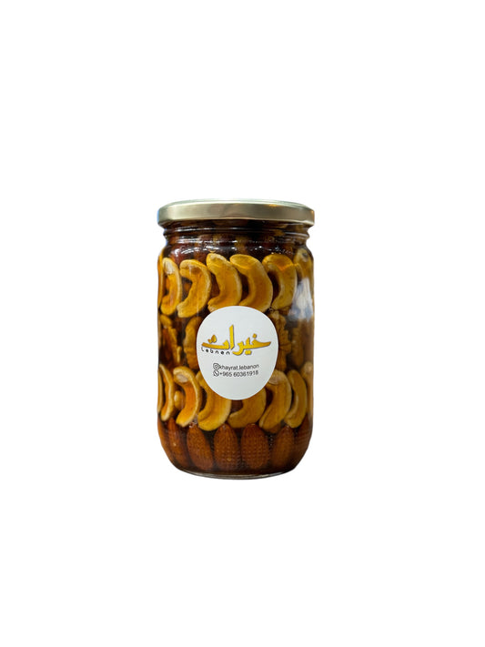 Oak Honey with Nuts 1kg عسل السنديان مع المكسرات