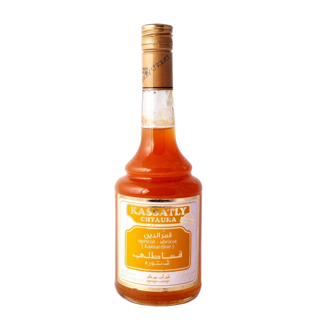 Kassatly Chtaura Apricot Syrup (Kamardine) - 600ml