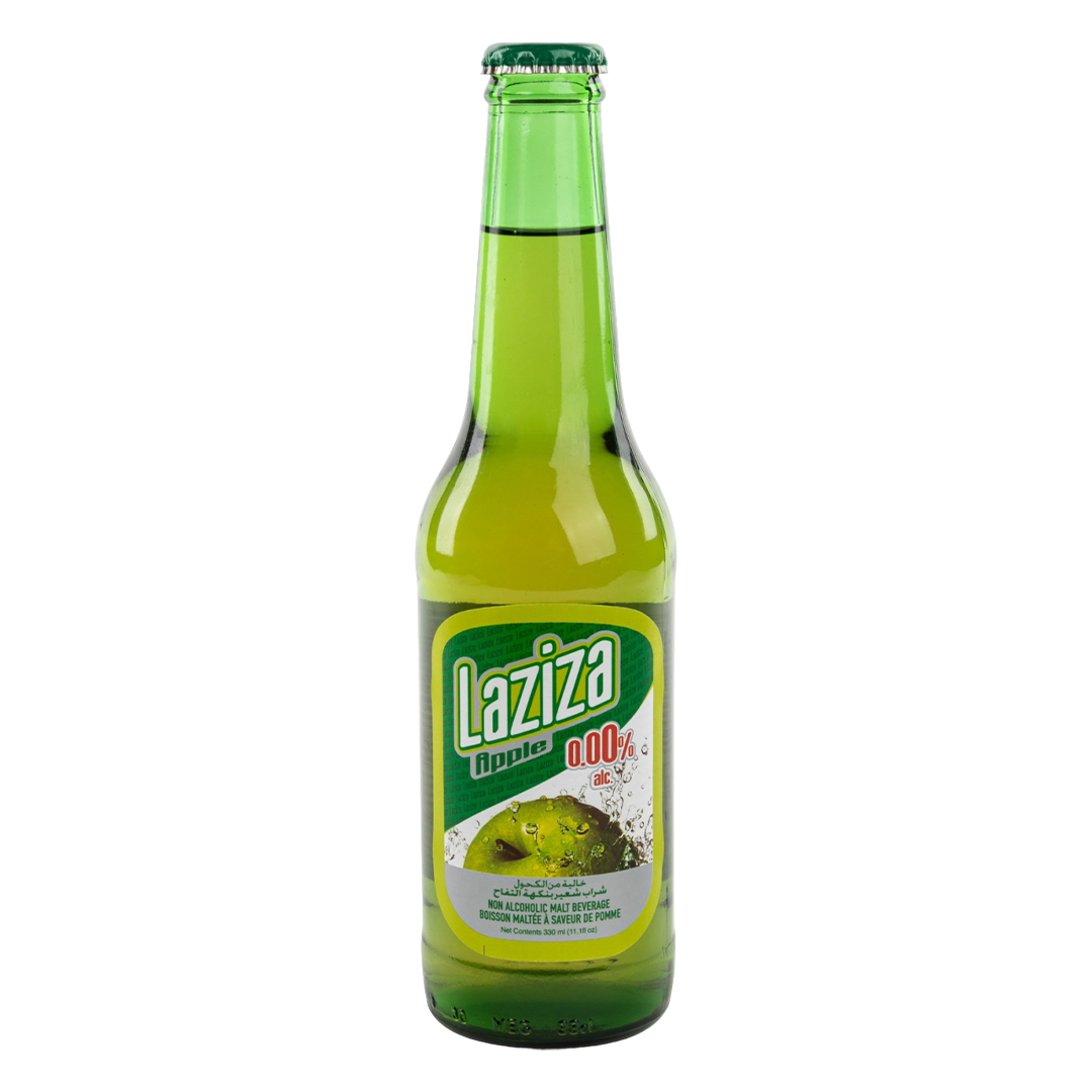 Laziza Apple Non Alcoholic Beverage - 330ml