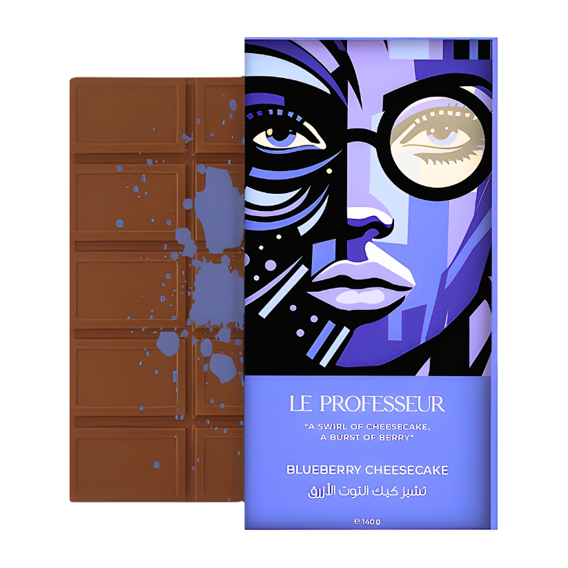 Le Professeur Christmas Blueberry Cheesecake 140Gr