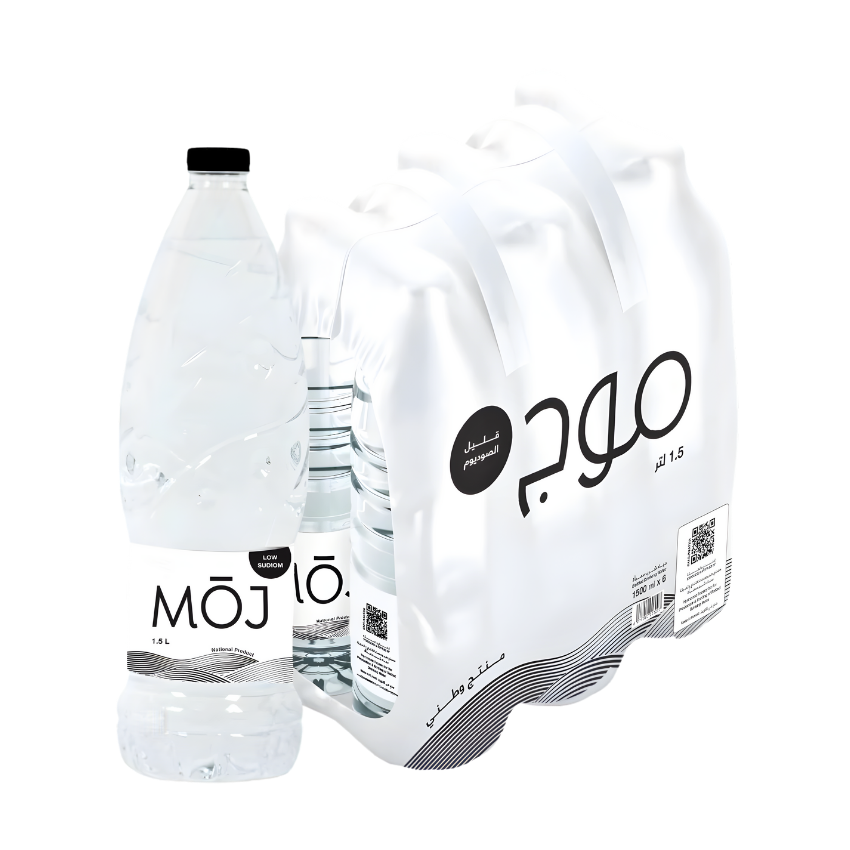 Moj Drinking Water 1.5L - موج مياه شرب نقية 1.5 لتر