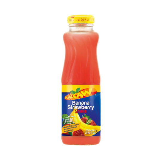 Maccaw Strawberry And Banana Drink - 250ml