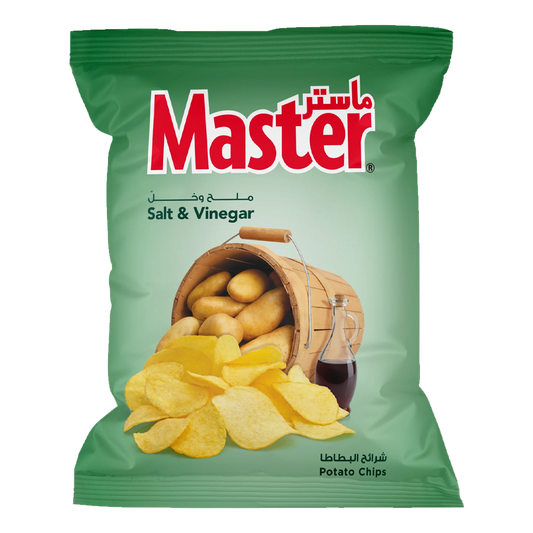 Master Vinegar Chips large ماستر شيبس حجم كبير