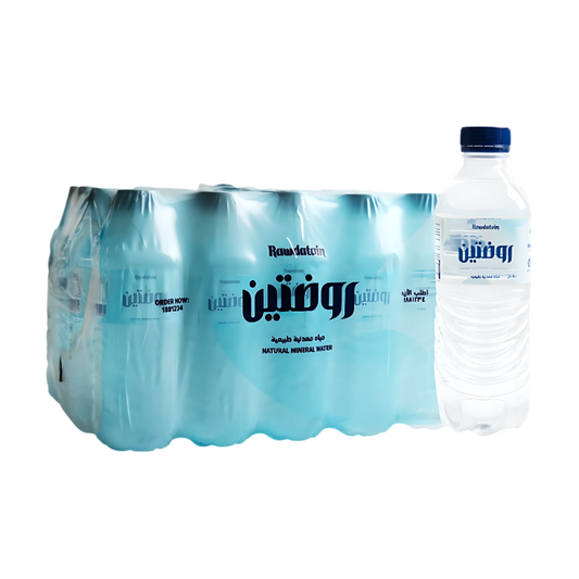 Rawdatain Drinking Water 500mL - روضتين مياه شرب نقية 500مل