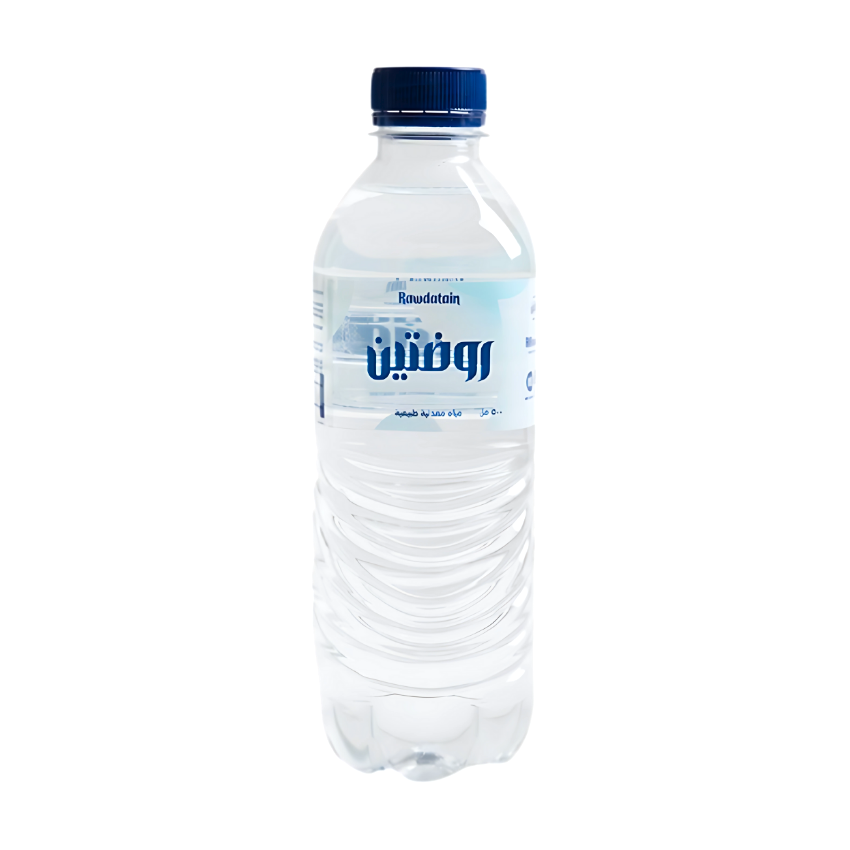 Rawdatain Drinking Water 500mL - روضتين مياه شرب نقية 500مل