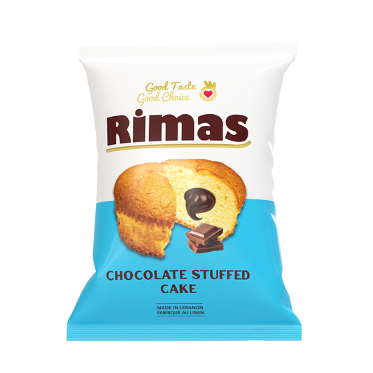 Rimas  Chocolate Stuffed Cake - ريماس كيك محشو بالشوكولاتة